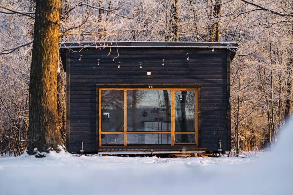 Beautiful Tiny House On The Lake Side. Тракай Екстериор снимка